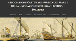 Desktop Screenshot of museodelmarepalermo.it
